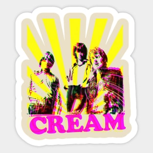 Cream Sticker